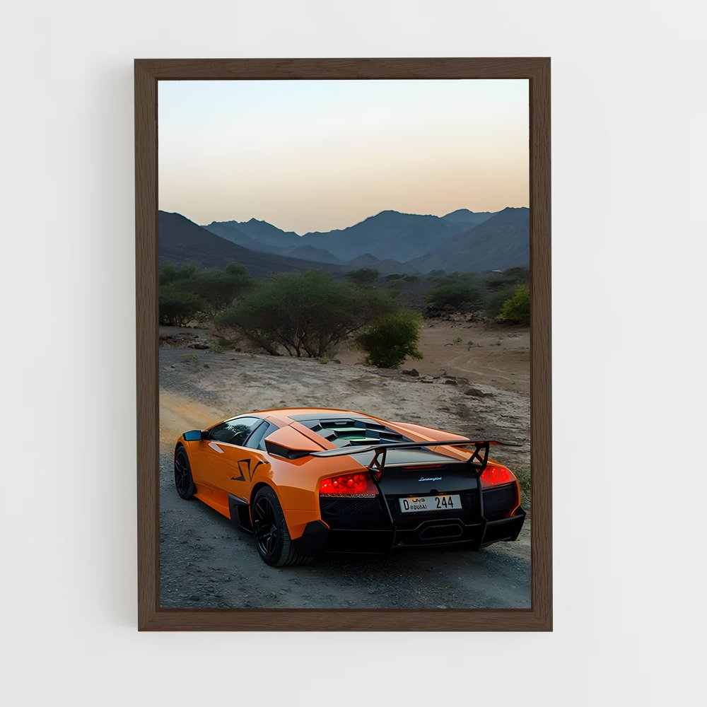 Poster Murcielago de Vitesse – affiche Lamborghini (vue 5)